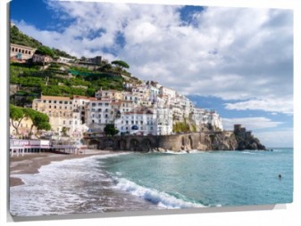 Lienzo Playa de Amalfi